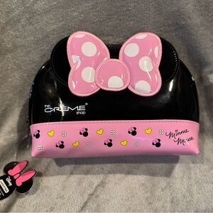 The Crème Shop x Disney Minnie Mouse Pink Travel Makeup Pouch